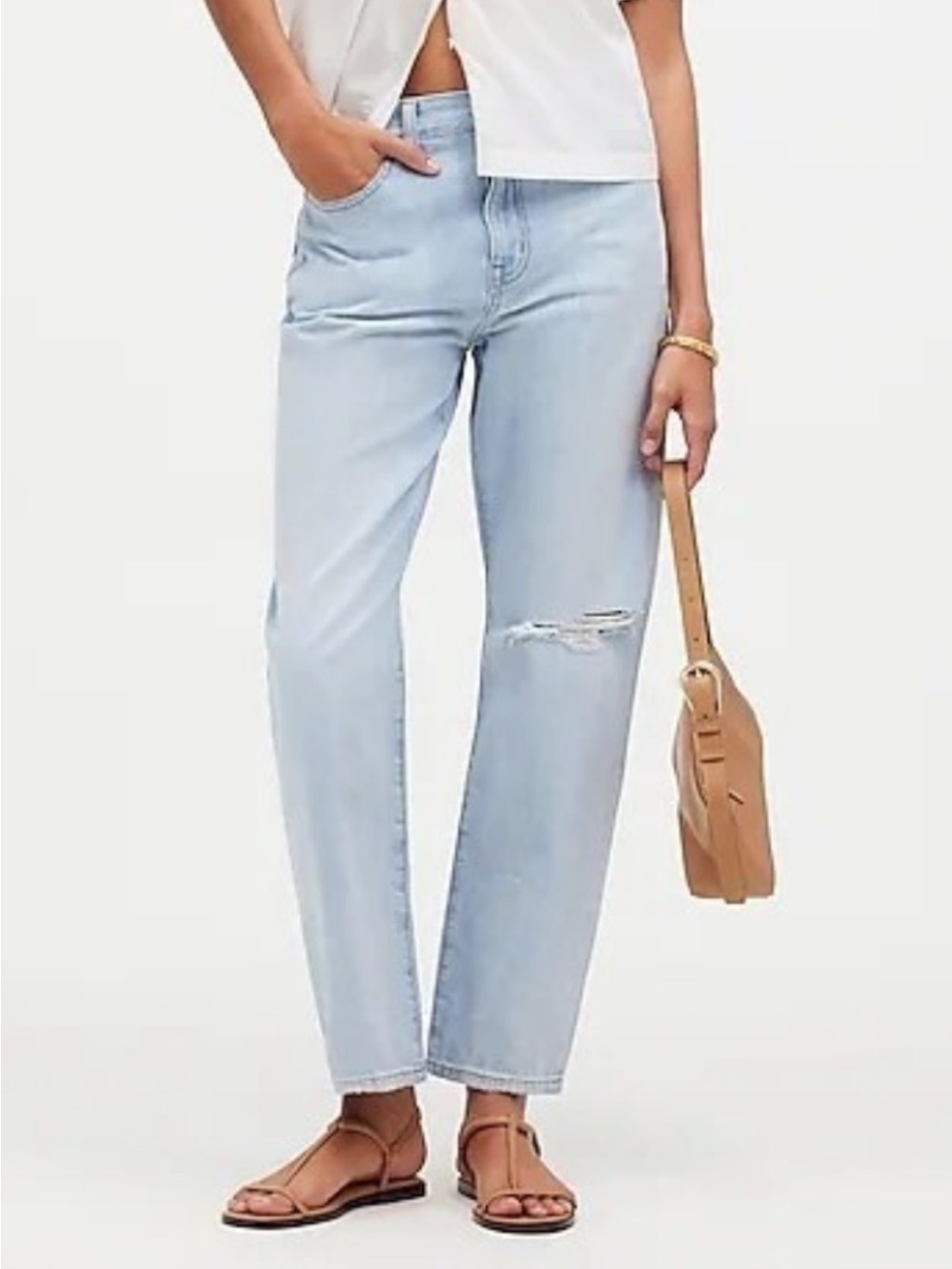 Madewell ‘90s Straight Crop Jeans